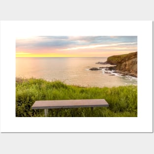 Widemouth Bay Sunset Posters and Art